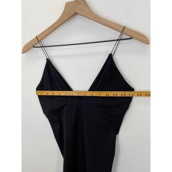 Free People Sleeveless Stretchy Tank Tops Black - Picture 5 of 6